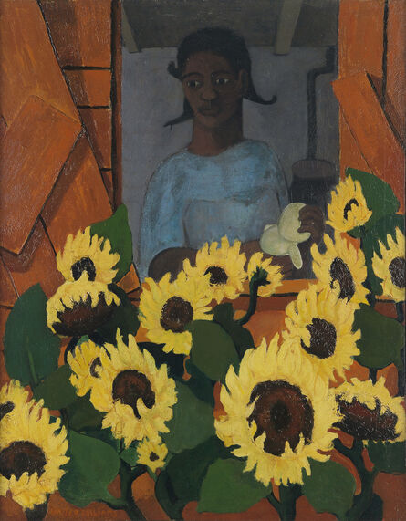 Walter Henry Williams, ‘Sunflower Girl.’, circa 1951-52