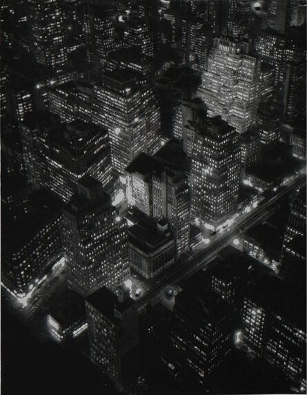 Berenice Abbott, ‘Nightview, New York’, 1932