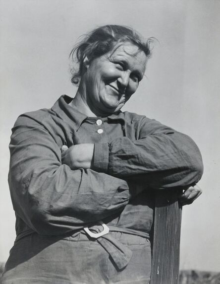 Dorothea Lange, ‘Rural rehabilitation client, Tulare County, California, November’, 1938