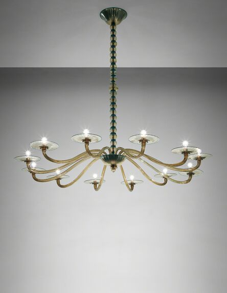 Vittorio Zecchin, ‘Twelve-armed chandelier’, 1925