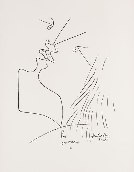 Jean Cocteau, ‘Les Amoreux’, 1957