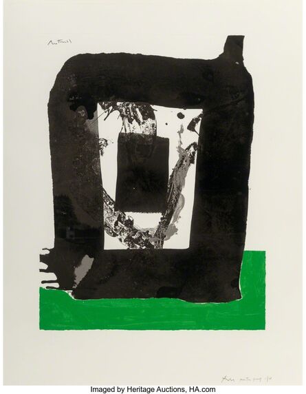 Robert Motherwell, ‘Untitled, The Basque Suite’, 1971
