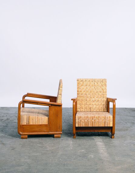 ‘Paire de fauteuils’, vers 1950