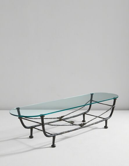 Diego Giacometti, ‘'Berceau' low table, first version’, designed circa 1963-later cast