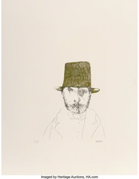 Leonard Baskin, ‘Rudolphe Bresdin, from Laus Pictorum: Portraits of Nineteenth Century Artists’, c. 1969