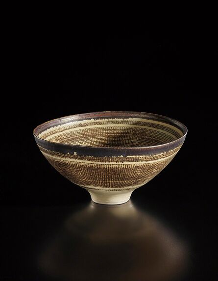 Lucie Rie, ‘Monumental footed bowl’, 1961