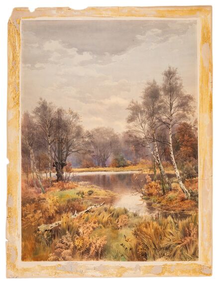 Benjamin John Ottewell, ‘Autumn in New Jersey’, 1889