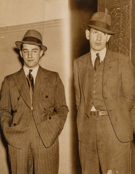 Weegee, ‘‘Crime Cruise’ Jails 2 Youths, New York’, 1937