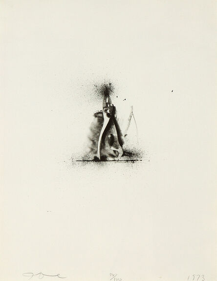 Jim Dine, ‘Ten Winter Tools (Pliers & Crescent Wrench)’, 1973