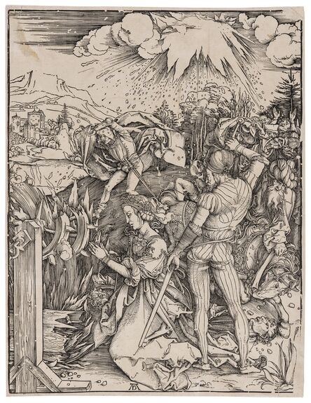 Albrecht Dürer, ‘The Martyrdom of Saint Catherine’, circa 1498