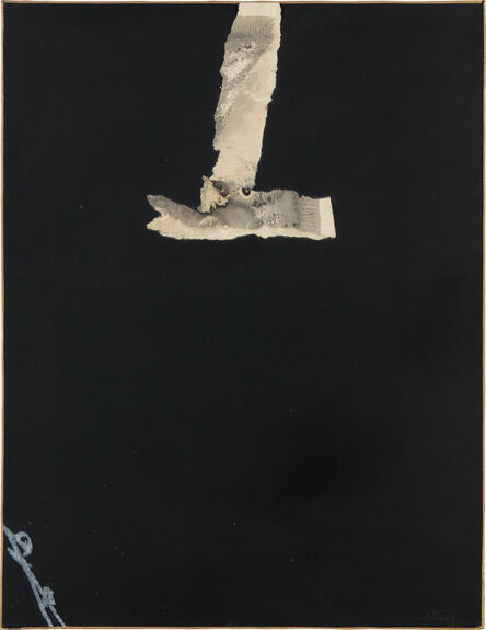 Antoni Tàpies, ‘Collage noir (Black Collage)’, 1966