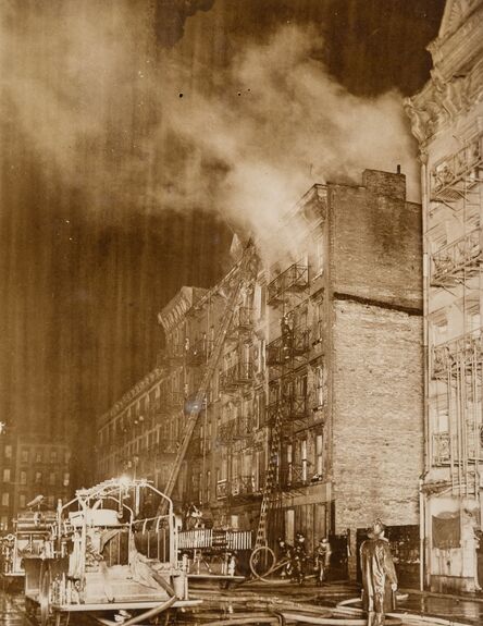 Weegee, ‘New York Tenement Fire’, Circa 1937