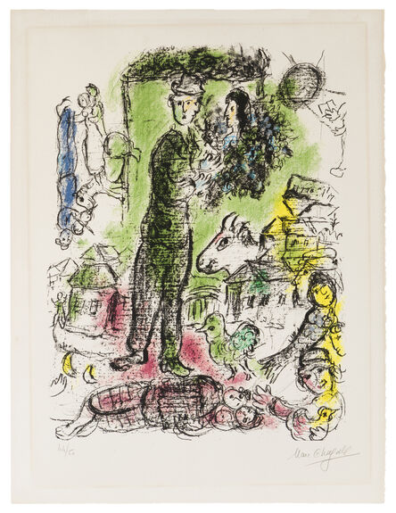 Marc Chagall, ‘Le Grand Paysan’, 1968