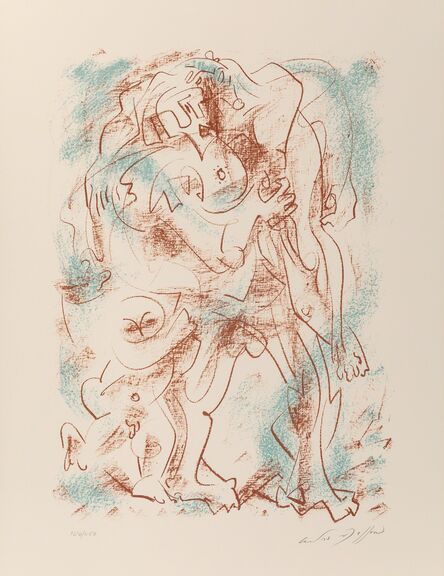 André Masson, ‘Untitled, from the Flight Portfolio’, 1970