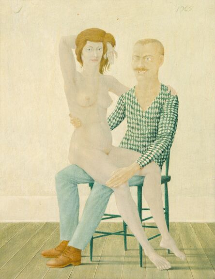 John Wilde, ‘To Sit on the Artist's Lap’, 1965