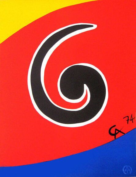 Alexander Calder, ‘Sky Swirl’, 1974