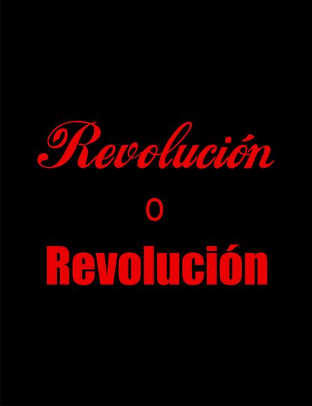 Reynier Leyva Novo, ‘Revolución o Revolución’, 2009