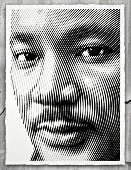 Mr. Brainwash, ‘Portrait of Martin Luther King’, 2016