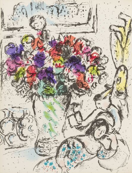 Marc Chagall, ‘Chagall Lithograph I-IV’, 1960-1974