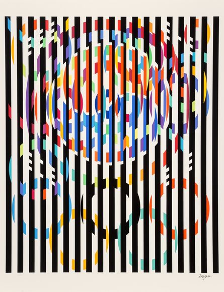 Yaacov Agam, ‘Message of Peace, from Official Arts Portfolio of the XXIVth Olympiad, Seoul, Korea’, 1988