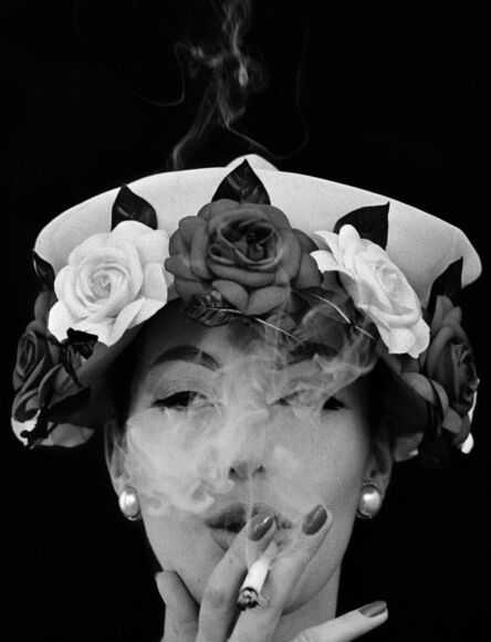 William Klein, ‘Hat + Five Roses, Paris (Vogue)’, 1956