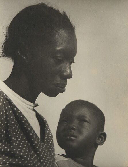 Consuelo Kanaga, ‘Mother and Son (The Question, Florida)’, 1950