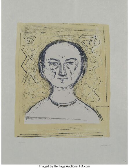 Massimo Campigli, ‘Self-Portrait’, 1965