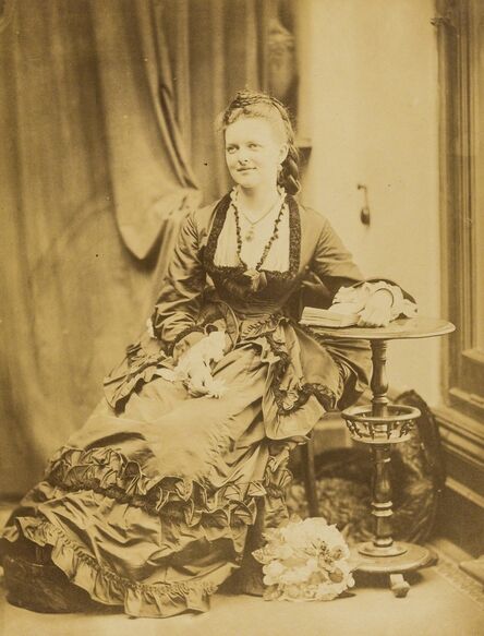 Oscar Gustav Rejlander, ‘Portrait of Edith Woolcott’, ca.1874
