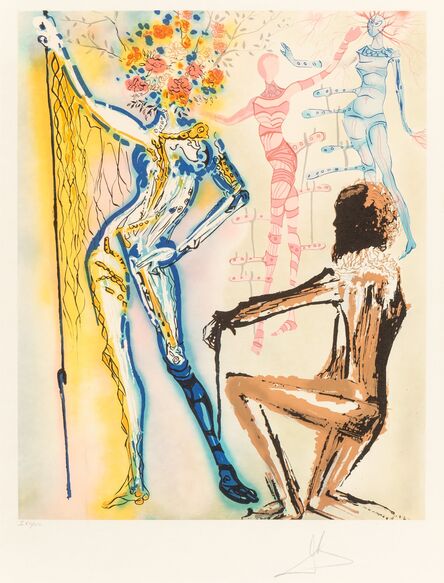 Salvador Dalí, ‘The Ballet of the Flowers’, 1980