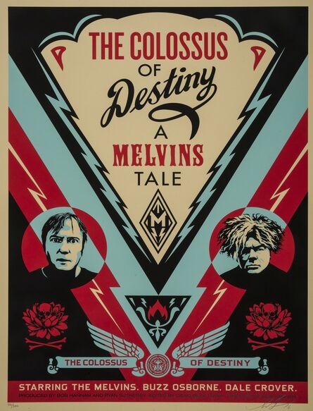 Shepard Fairey, ‘Melvins Colossus’, 2017