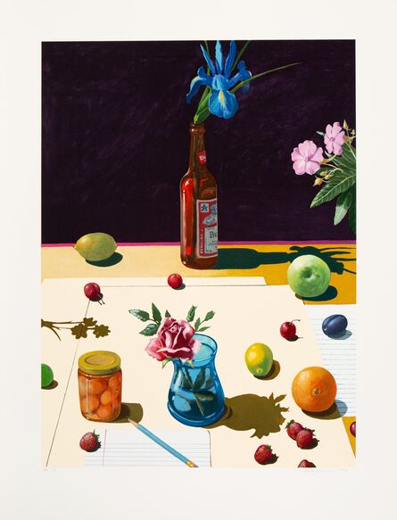 Paul Wonner, ‘Still Life with Flowers’, 1992