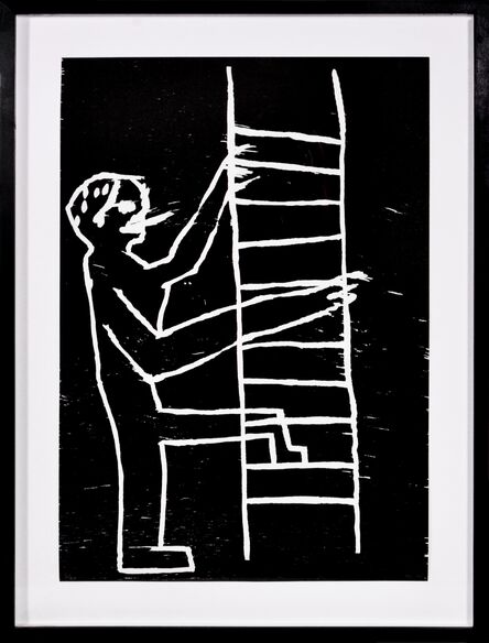 David Shrigley, ‘Man Climbing’, 2005