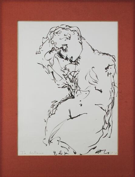 Elaine de Kooning, ‘Untitled [Rodin Sculpture]’, 1982