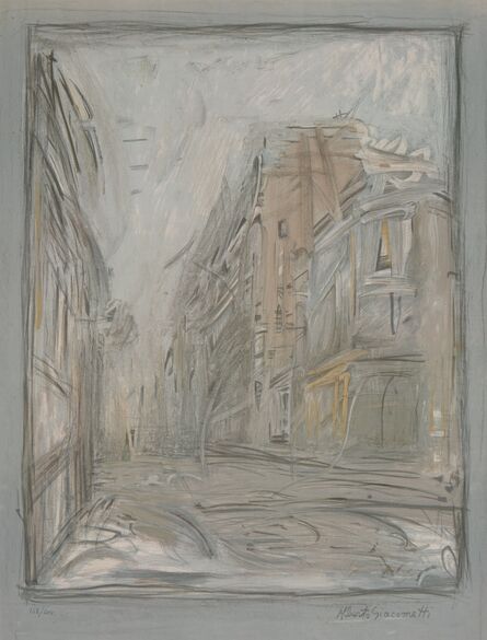 After Alberto Giacometti, ‘Rue d'Alesia’, 1954