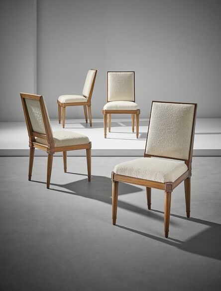 Paul Rodocanachi, ‘Set of four dining chairs’, 1936-1939