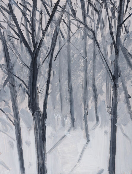 Alex Katz, ‘Study for Snow’, 1993