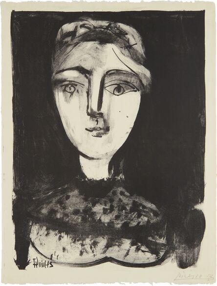 Pablo Picasso, ‘Tête de jeune femme (Head of a Young Woman)’, 1947