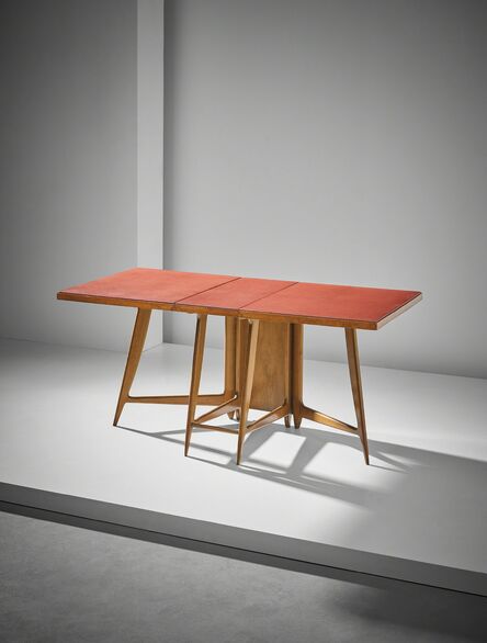 Gio Ponti, ‘Unique folding table, designed for the Dulciora offices, Milan’, ca. 1950