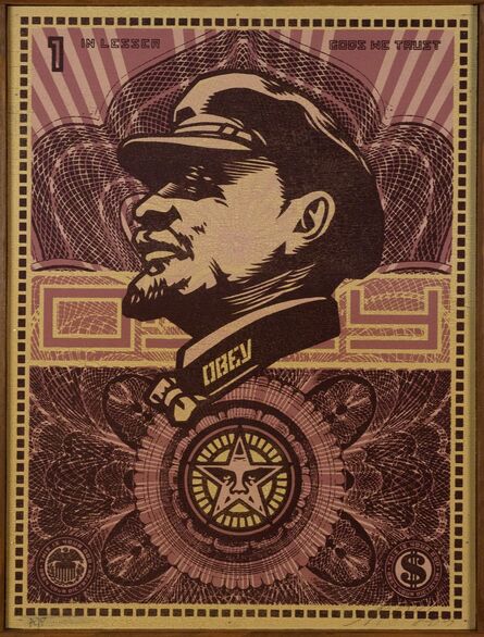 Shepard Fairey, ‘Lenin Money’, 2003