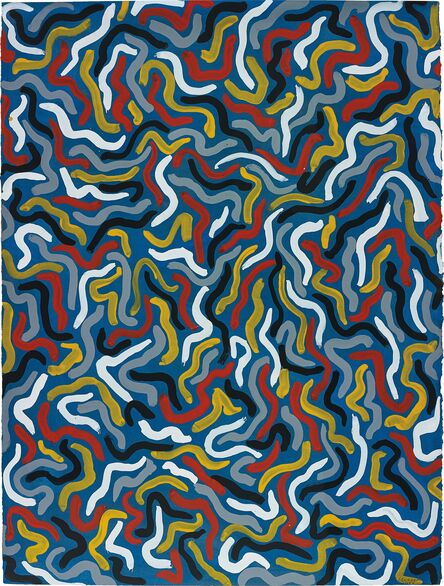 Sol LeWitt, ‘Squiggly Brushstrokes’, 1996