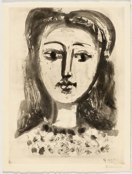 Pablo Picasso, ‘Portrait de Françoise aux Cheveux flous’, 1947