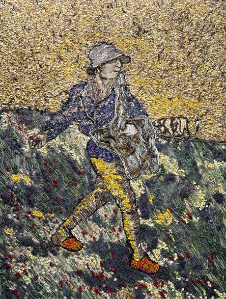 Vik Muniz, ‘The Sower, after Van Gogh’, 2011