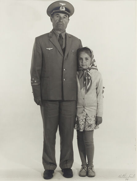 Nathan Farb, ‘Railroad Worker and Granddaughter’, 1977