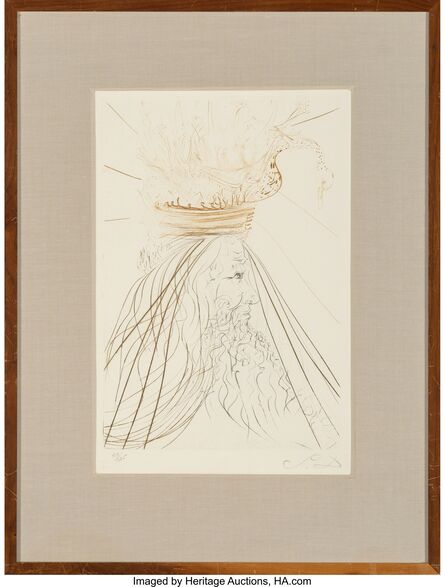 Salvador Dalí, ‘Le roi Marc, from Tristan and Iseult’, 1970