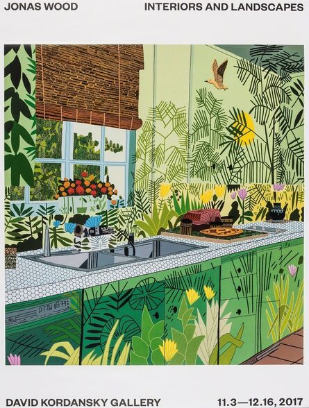 Jonas Wood, ‘A Poster for Interiors and Landscapes 2017’, 2017