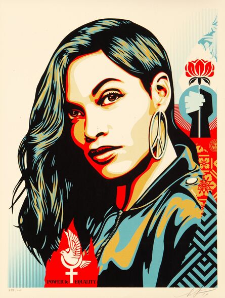 Shepard Fairey, ‘Power & Equality: Dove’, 2019