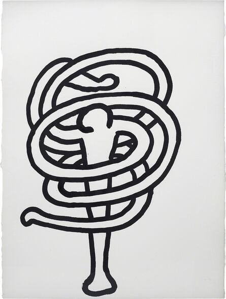 Keith Haring, ‘Untitled (October 4, 1989)’, 1989