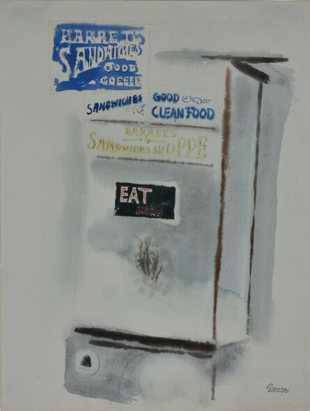 George Grosz, ‘EAT’, 1933