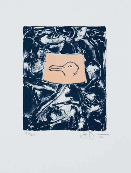 Jasper Johns, ‘Untitled, from Harvey Gantt Portfolio’, 1990