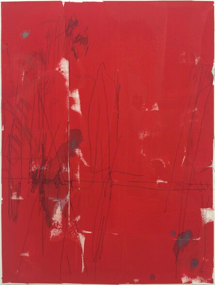 Ted Gahl, ‘Commuters (Stranger’s Hands Touching, Red)’, 2015